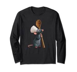 Disney Pixar Ratatouille Chef Remy with Spoon Langarmshirt von Pixar