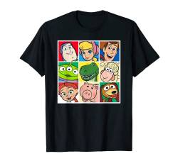 Disney Pixar Toy Story Cast Character Grid T-Shirt von Pixar