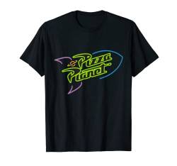 Disney Pixar Toy Story Pizza Planet Rocket Ship Neon T-Shirt von Pixar