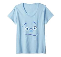 Disney and Pixar’s Elemental Wade Ripple Big Face Costume T-Shirt mit V-Ausschnitt von Pixar