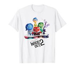 Disney and Pixar’s Inside Out 2 New Emotions Poster Official T-Shirt von Pixar