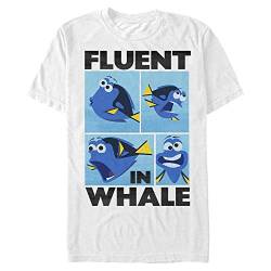 Pixar Finding Dory - Whale Talk Unisex Crew neck White 2XL von Pixar