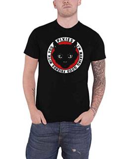 Pixies Tame Männer T-Shirt schwarz XL 100% Baumwolle Band-Merch, Bands von Pixies
