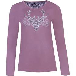 Piz Palü Damen Asbach Longsleeve, Traube, L von Piz Palü