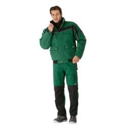 PLANAM Winterblouson PLALINE mit Kapuze - PU-beschichtet - wasserdicht XL,Grün/Schwarz von Planam