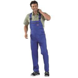 Planam Größe 27 Herren MG 290 Latzhose Kornblau Modell 0630 von Planam