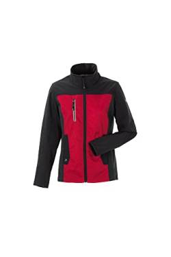 Planam Norit Damen Hybridjacke rot schwarz Modell 6517 Größe 52 von Planam