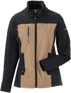 Planam Norit Damen Hybridjacke sand schwarz Modell 6513 Größe 38 von Planam