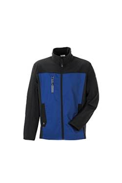 Planam Norit Herren Hybridjacke kornblau schwarz Modell 6502 Größe 64 von Planam