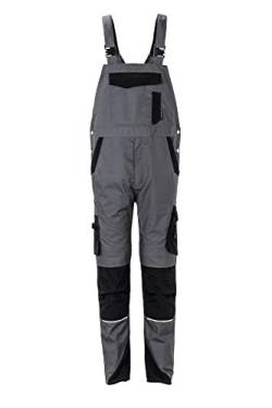 Planam Norit Herren Latzhose Schiefer schwarz Modell 6521 Größe 110 von Planam