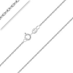 Planetys - Ankerkette 925 Sterling Silber Rhodiniert Kette - 1.5 mm Breite Längen: 65 cm von Planetys