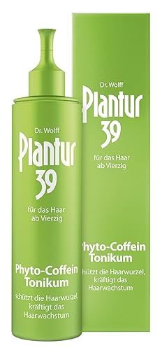 Plantur 39 Phyto-Coffein-Tonikum für Frauen - 200 ml - Bekämpft Menopausalen Haarausfall, Stärkt Haarwurzeln, Mit Phyto-Aktivstoffen und Vitalstoffen, Ideal für Nicht-Tägliche Haarwäsche von Plantur 39