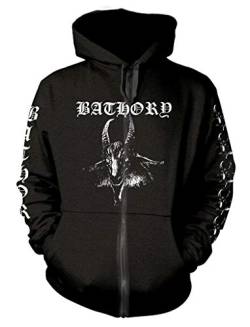 Plastic Head Bathory 'Goat' Zip Up Hoodie, Schwarz , XL von Plastic Head