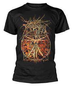 Plastic Head Cattle Decapitation 'Vitruvian' (schwarz) T-Shirt, schwarz, Groß von Plastic Head