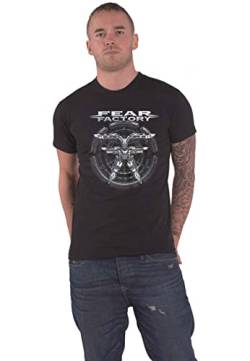 Plastic Head Fear Factory 'Aggression Continuum' (Black) T-Shirt (3X-Large) von Plastic Head