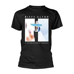 Biffy Clyro T Shirt A Celebration of Endings Band Logo Nue offiziell Herren von Plastichead