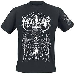 Marduk Serpent Sermon Männer T-Shirt schwarz L 100% Baumwolle Band-Merch, Bands von Plastichead