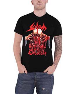 Sodom Obssesed by Cruelty Männer T-Shirt schwarz L 100% Baumwolle Band-Merch, Bands von Plastichead