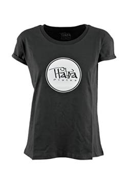 Platea T-Shirt Clean mit Rundhals für Damen in Grau Gr. XS von Platea