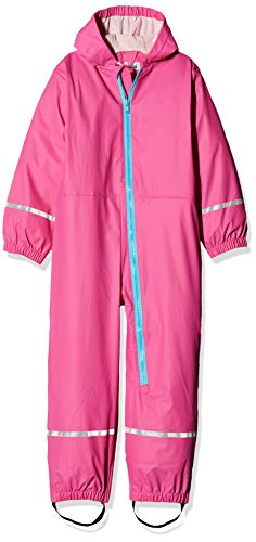 Playshoes Baby-Jungen Regen-Overall Regenhose, Rosa (Pink 18), 86 von Playshoes
