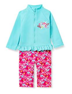 Playshoes Badeanzug Schwimmanzug Badebekleidung Unisex Kinder,Flamingo Langarm,74-80 von Playshoes