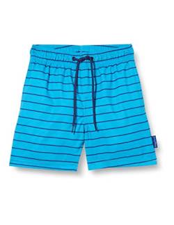 Playshoes Beach-Short Badehose Schwimmhose Badebekleidung Jungen,Aquablau,110-116 von Playshoes
