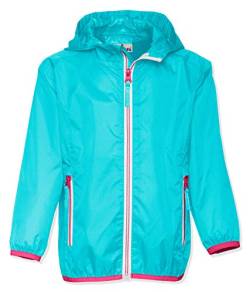 Playshoes Funktions-Jacke Regenmantel Regenbekleidung Unisex Kinder,Türkis,98 von Playshoes