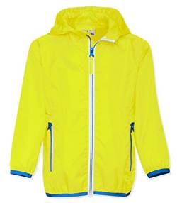 Playshoes Funktions-Jacke Regenmantel Regenbekleidung Unisex Kinder,neongelb,104 von Playshoes