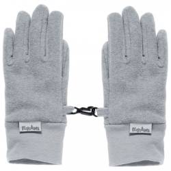 Playshoes - Kid's Finger-Handschuh Fleece - Handschuhe Gr 4 grau von Playshoes