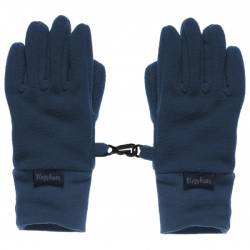 Playshoes - Kid's Finger-Handschuh Fleece - Handschuhe Gr 8-12 Years blau von Playshoes