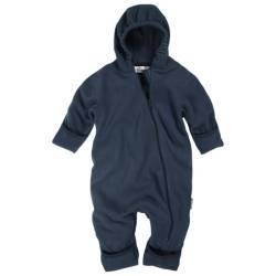 Playshoes - Kid's Fleece-Overall - Overall Gr 62 blau von Playshoes