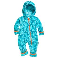 Playshoes - Kid's Fleece-Overall Pfeile Camouflage - Overall Gr 86 türkis von Playshoes