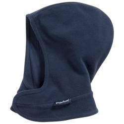 Playshoes - Kid's Fleece-Schalmütze mit Klettverschluß - Mütze Gr 47-49 cm blau von Playshoes