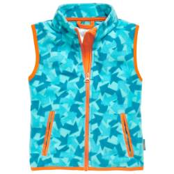 Playshoes - Kid's Fleece-Weste Pfeile Camouflage - Fleeceweste Gr 104 türkis von Playshoes