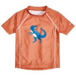 Playshoes - Kid's UV-Schutz Bade-Shirt Dino - Lycra Gr 122/128 rosa von Playshoes