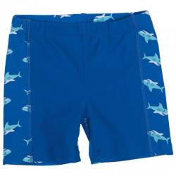Playshoes - Kid's UV-Schutz Shorts Hai - Badehose Gr 74/80 blau von Playshoes
