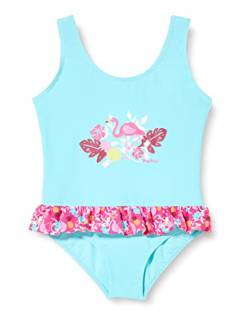 Playshoes Mädchen UV-Schutz Badeanzug Schwimmanzug Badebekleidung, Flamingo, 122/128 von Playshoes