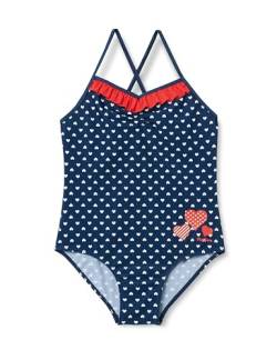 Playshoes Mädchen UV-Schutz Badeanzug Schwimmanzug Badebekleidung, Herzchen, 146/152 von Playshoes