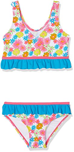 Playshoes Mädchen UV-Schutz Bikini Blumenmeer 461154, 18 - Mehrfarbig, 86-92 von Playshoes