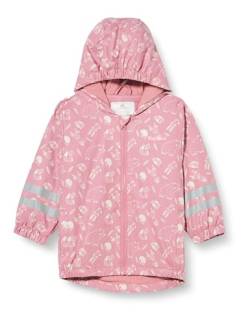 Playshoes Regenmantel Regenjacke Regenbekleidung Unisex Kinder,rosa Waldtiere,116 von Playshoes
