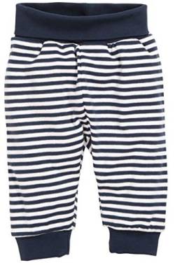 Playshoes Sweat-Hose Jogginghose Unisex Kinder,Marine Ringel,74 von Playshoes