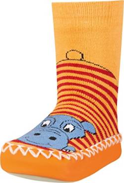 Playshoes Unisex Kinder Boty na chaty Nilpkod Socken, Rot 8 Rot, 31-34 EU von Playshoes