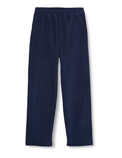 Playshoes Unisex Kinder Fleece-Hose Jogginghose, marine, 140 von Playshoes