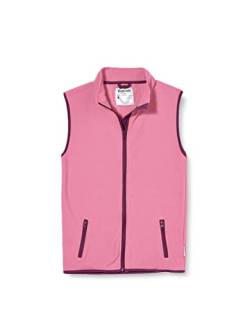 Playshoes Unisex Kinder Fleece Weste Outdoor-Oberteil, pink, 128 von Playshoes