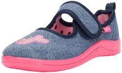 Playshoes Unisex Kinder Hausschuhe, Herz, 26/27 EU von Playshoes