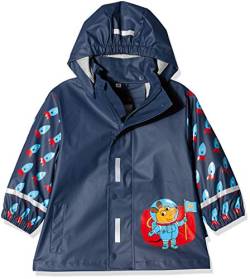 Playshoes Wind- und wasserdicht Regenmantel Regenbekleidung Unisex Kinder,Die Maus Weltraum,80 von Playshoes