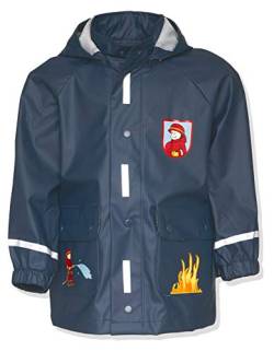 Playshoes Wind- und wasserdicht Regenmantel Regenbekleidung Unisex Kinder,Feuerwehr,86 von Playshoes