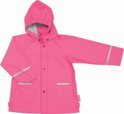 Playshoes Wind- und wasserdicht Regenmantel Regenbekleidung Unisex Kinder,Rosa,140 von Playshoes