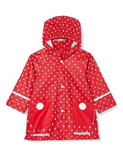 Playshoes Wind- und wasserdicht Regenmantel Regenbekleidung Unisex Kinder,rot Punkte,92 von Playshoes