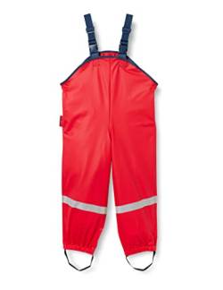 Playshoes Wind- und wasserdichte Regenhose Regenbekleidung Unisex Kinder,Rot,98 von Playshoes